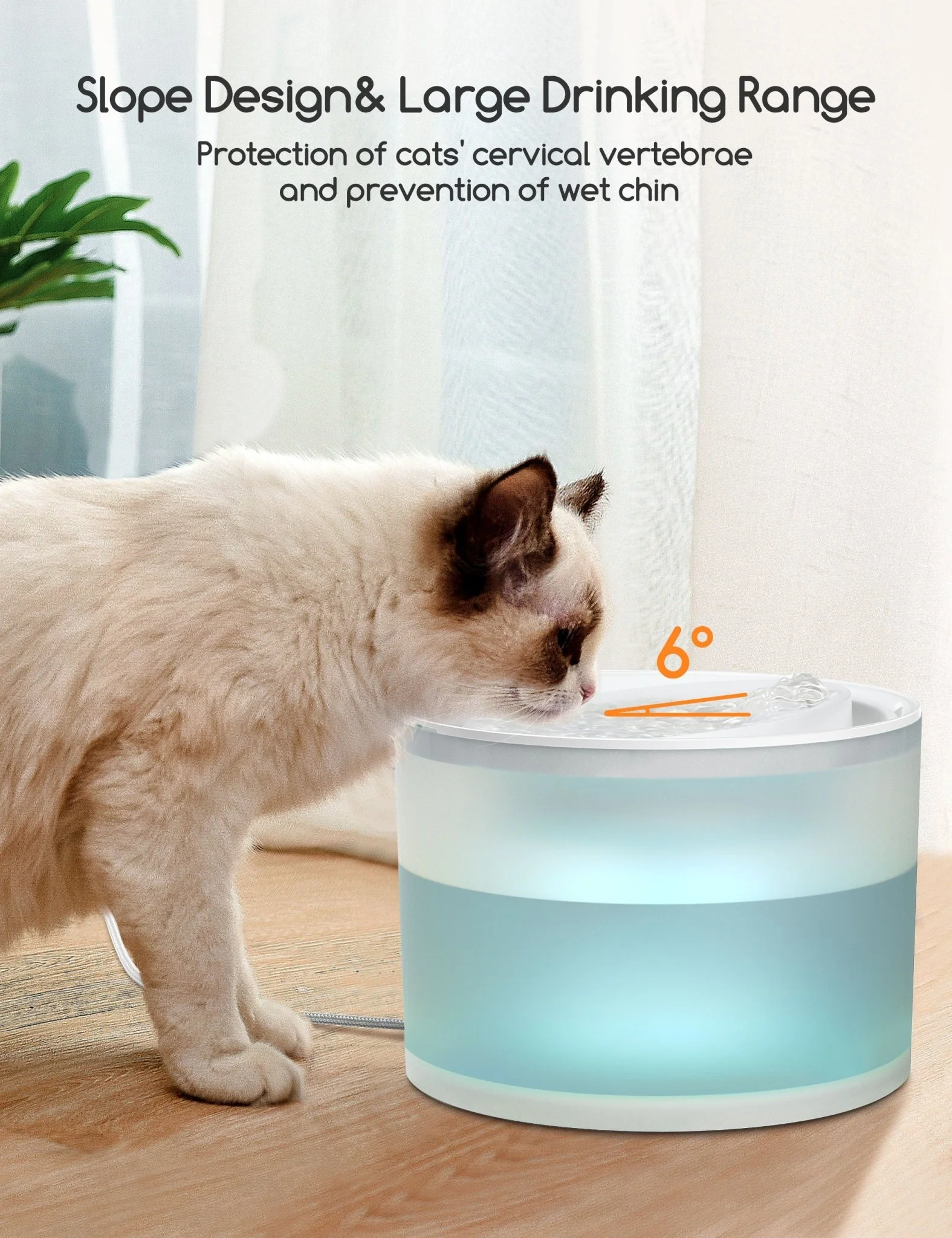MeoWant Wireless Pet Water Fountain - Image 5