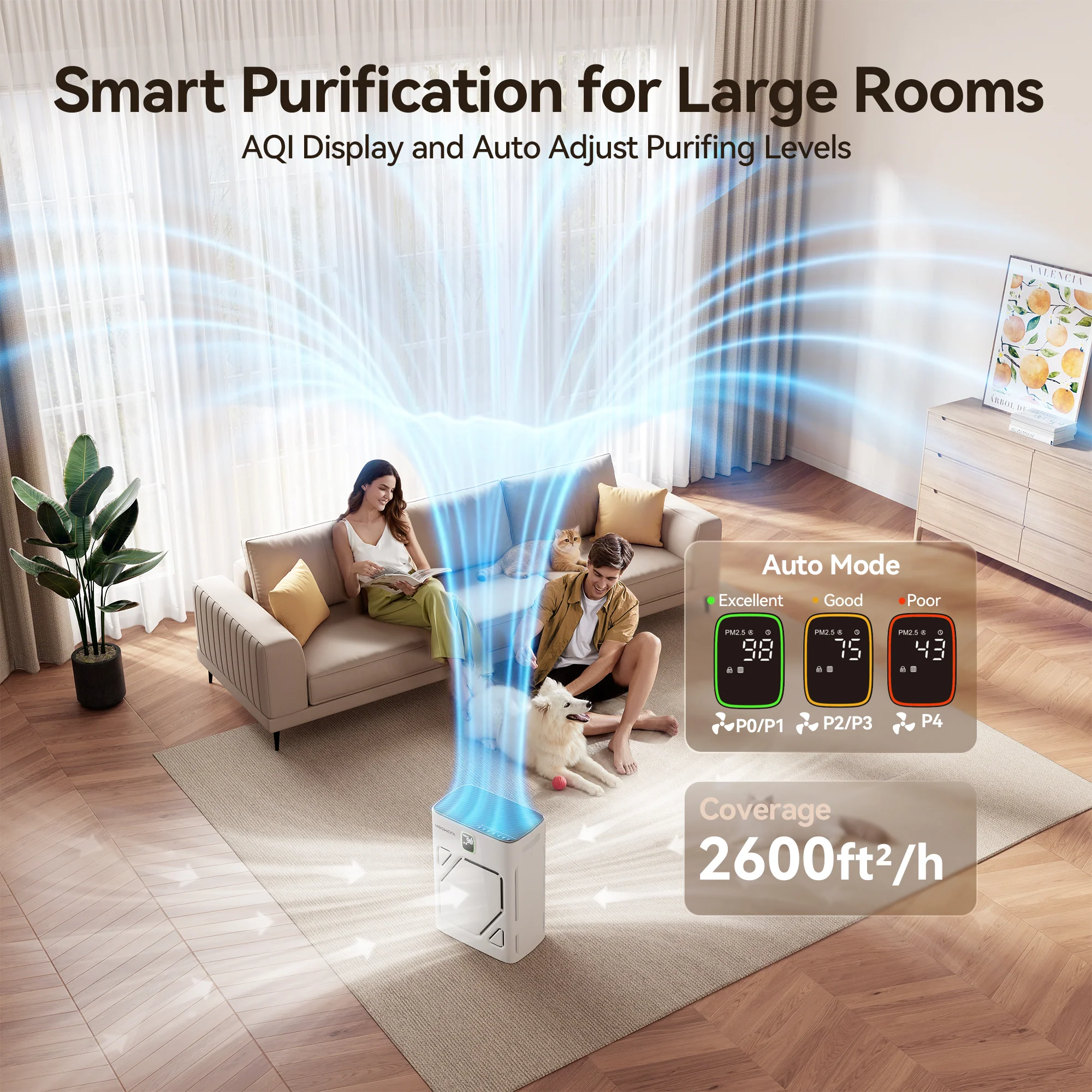 Meowant Pet Air Purifier - MW-PA16 - Image 4