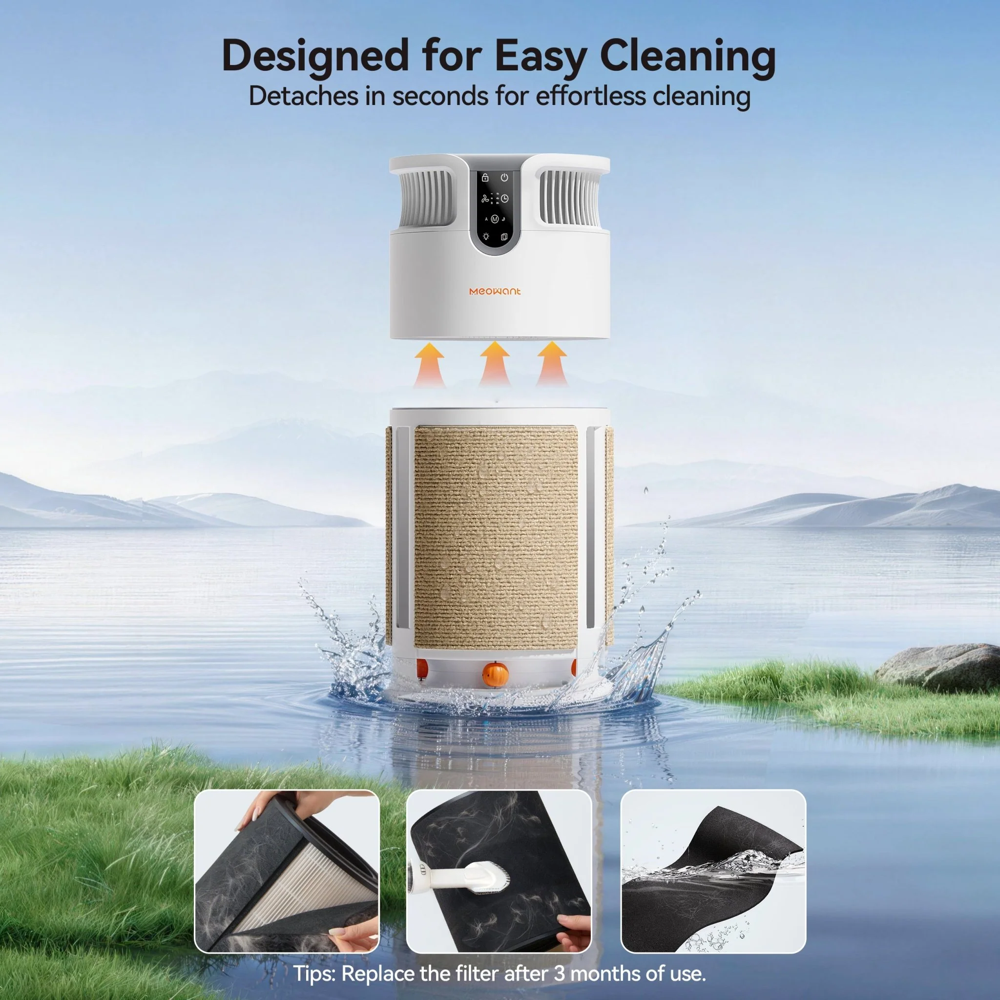 Meowant Pet Air Purifier - MW-PA08 - Image 9