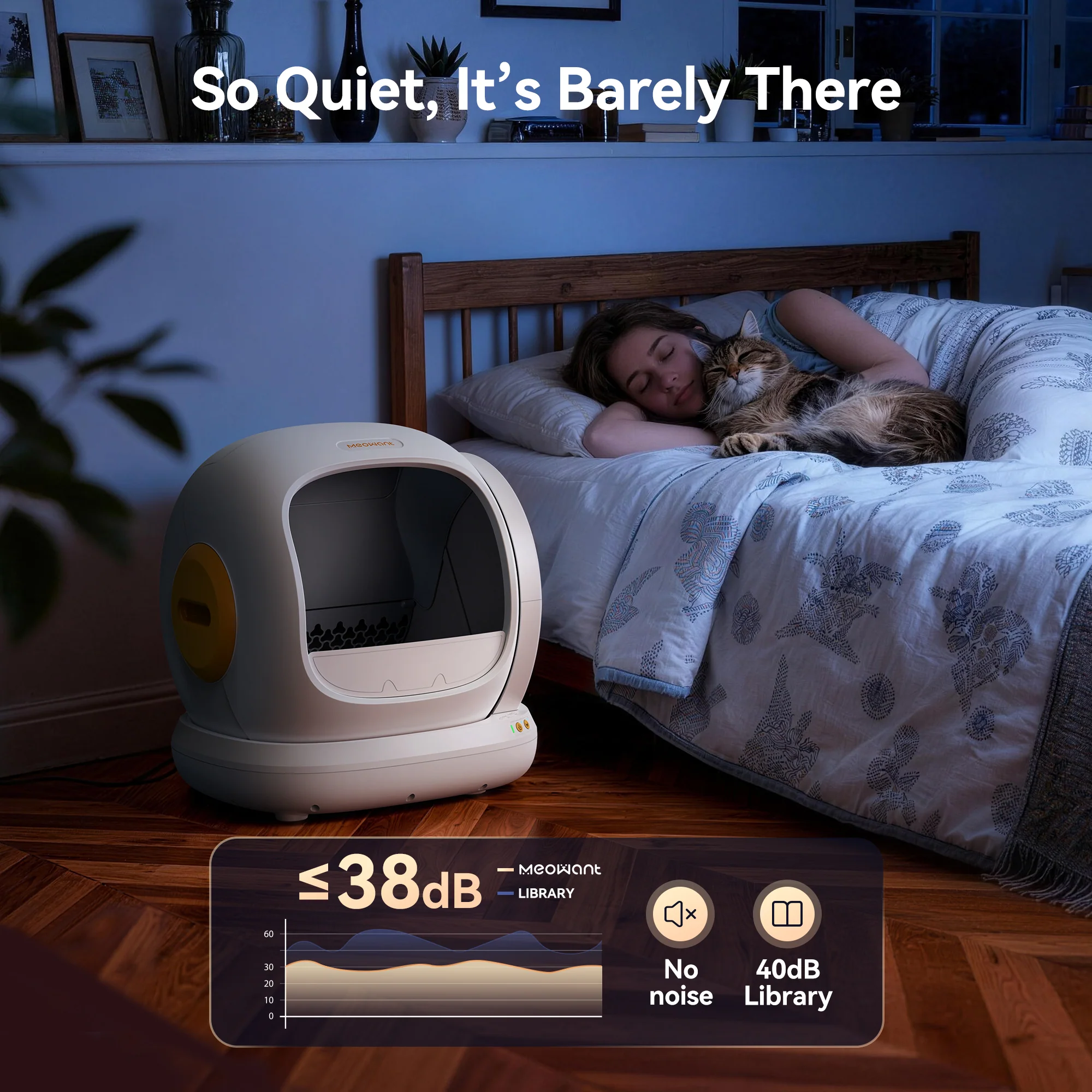 Meowant Self-Cleaning Cat Litter Box - MW-SC02 - Image 8