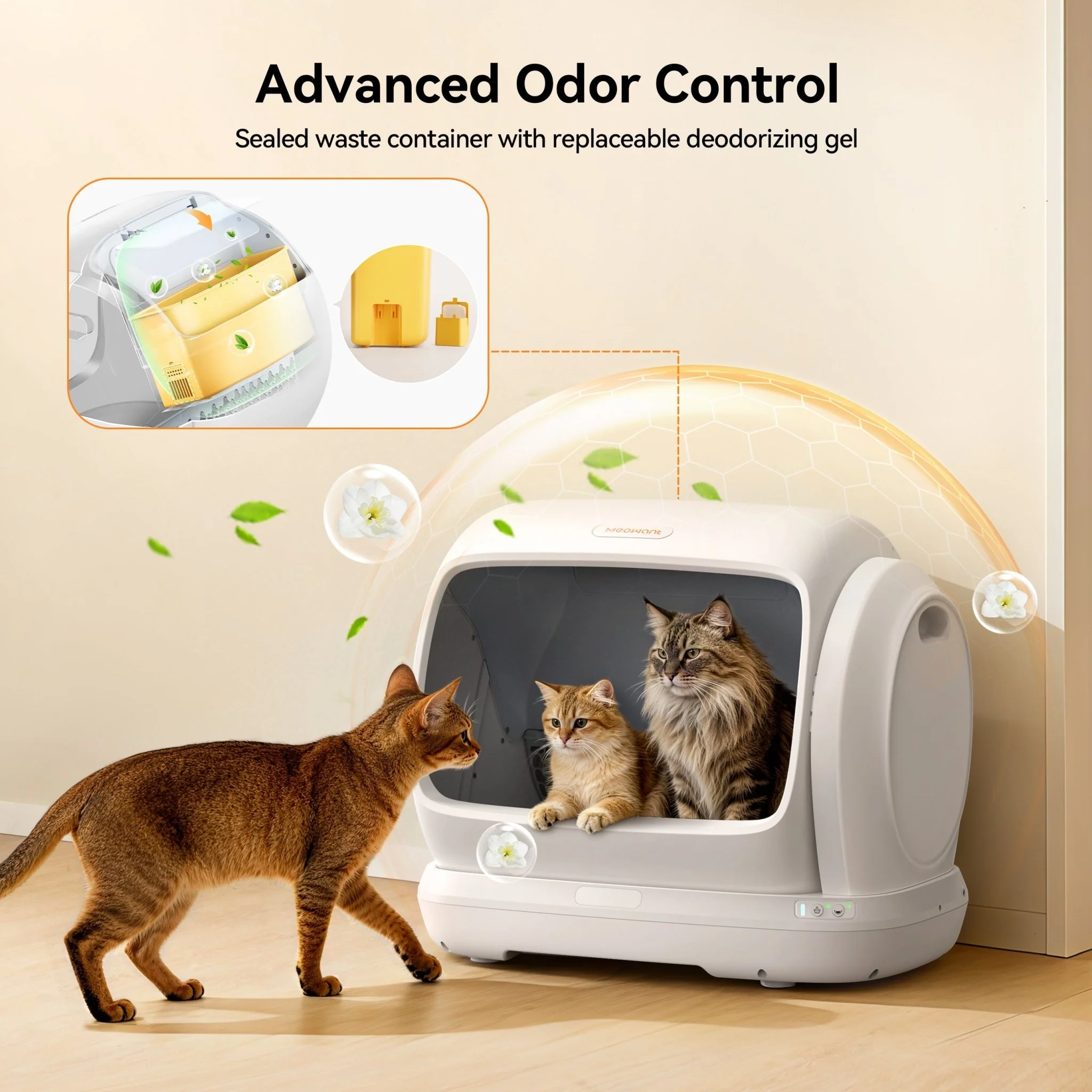 Meowant Self-Cleaning Cat Litter Box – MW-SC09 - Image 5